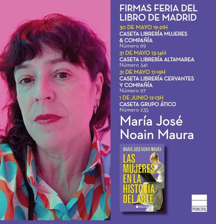 LaBibliotecaPerdida (@labiblioperdida) on Twitter photo Mochuelada madrileña (o aledaña), por si no os habéis enterado tenéis a <a href="/Mariajo_Noain/">Los Viajes de Aspasia</a> firmando estos días en la Feria del Libro de Madrid. Hoy última oportunidad, de 12.00 a 13.00 en <a href="/AticoLibros/">Ático de los Libros</a> y <a href="/PrincipalLibros/">Principal Libros</a>. Mochuelada madrileña (o aledaña), por si no os habéis enterado tenéis a <a href="/Mariajo_Noain/">Los Viajes de Aspasia</a> firmando estos días en la Feria del Libro de Madrid. Hoy última oportunidad, de 12.00 a 13.00 en <a href="/AticoLibros/">Ático de los Libros</a> y <a href="/PrincipalLibros/">Principal Libros</a>.