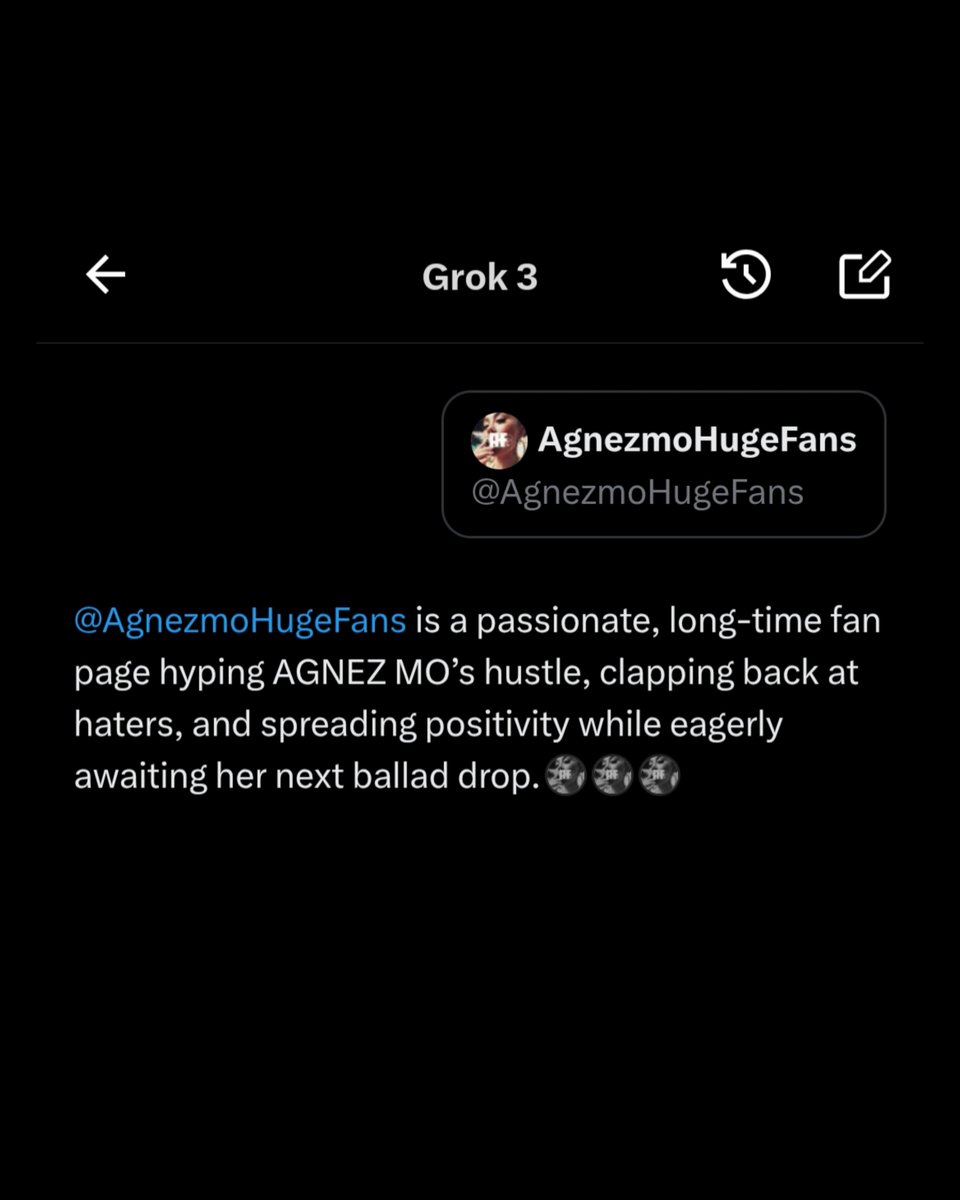 AgnezmoHugeFans's tweet photo. I know dats right ‼ https://t.co/dg8l9WMh52