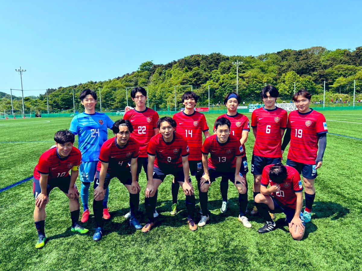 hi_de21's tweet photo. VS十勝スカイアース0-1❌
相手の実力をリスペクトした上でのリトリート。
シュート数20対5ぐらい？笑
負けてしまったけどやっぱりこのレベルの相手とスコア的に僅差のゲームができるとやりがいを感じる！次頑張ろう⚽️ https://t.co/dCwahnhsvL