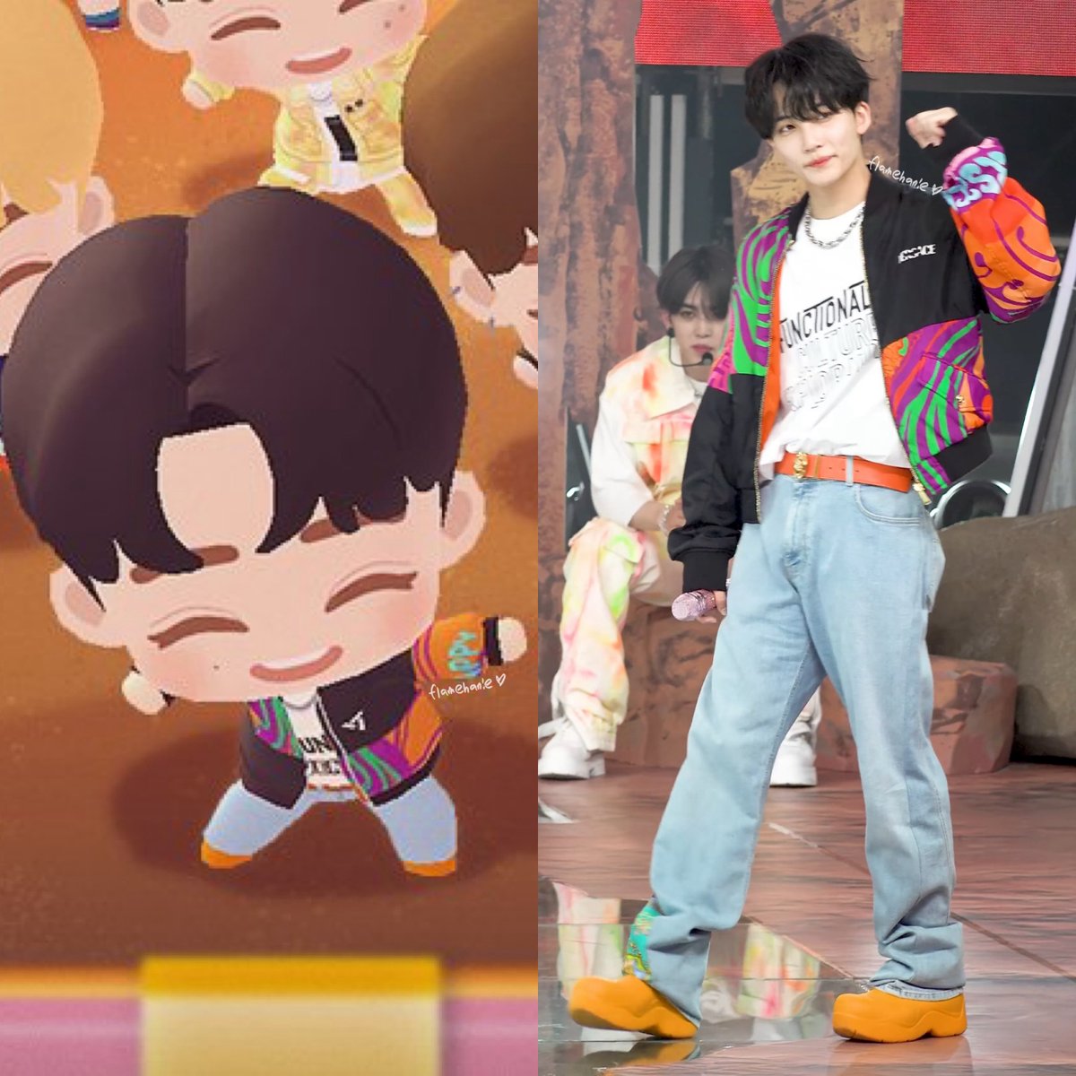 Puzzle SEVENTEEN HOT costume ☀️ JEONGHAN🔥 from head to toe i