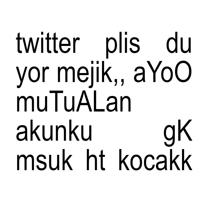 bleh ap egk bntu ripos akun jlek ini😭🤲🏻

bismillahhhh ni ak brsunggyh2 mncari tman tnpa ht,, ayo mtualan yg ska jbjb dr brbgai spes,, ak spes leot klo gk prcaya cek aj pinnedku kocakkk😭😭🫃🏻😔✊🏻