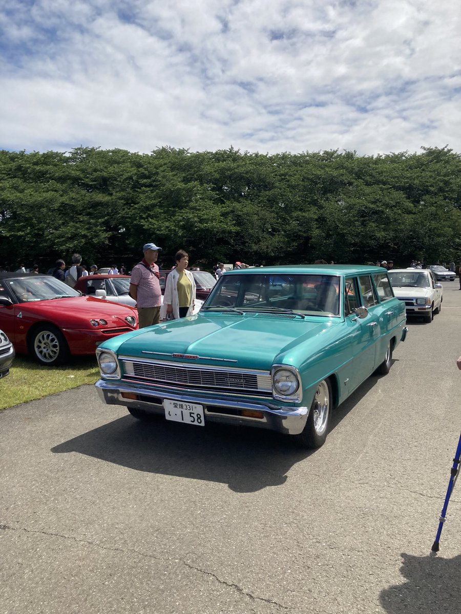 hirobaske616's tweet image. さくらモニクル。最近アメ車多め。
真ん中のファルコンは映画の劇中車。