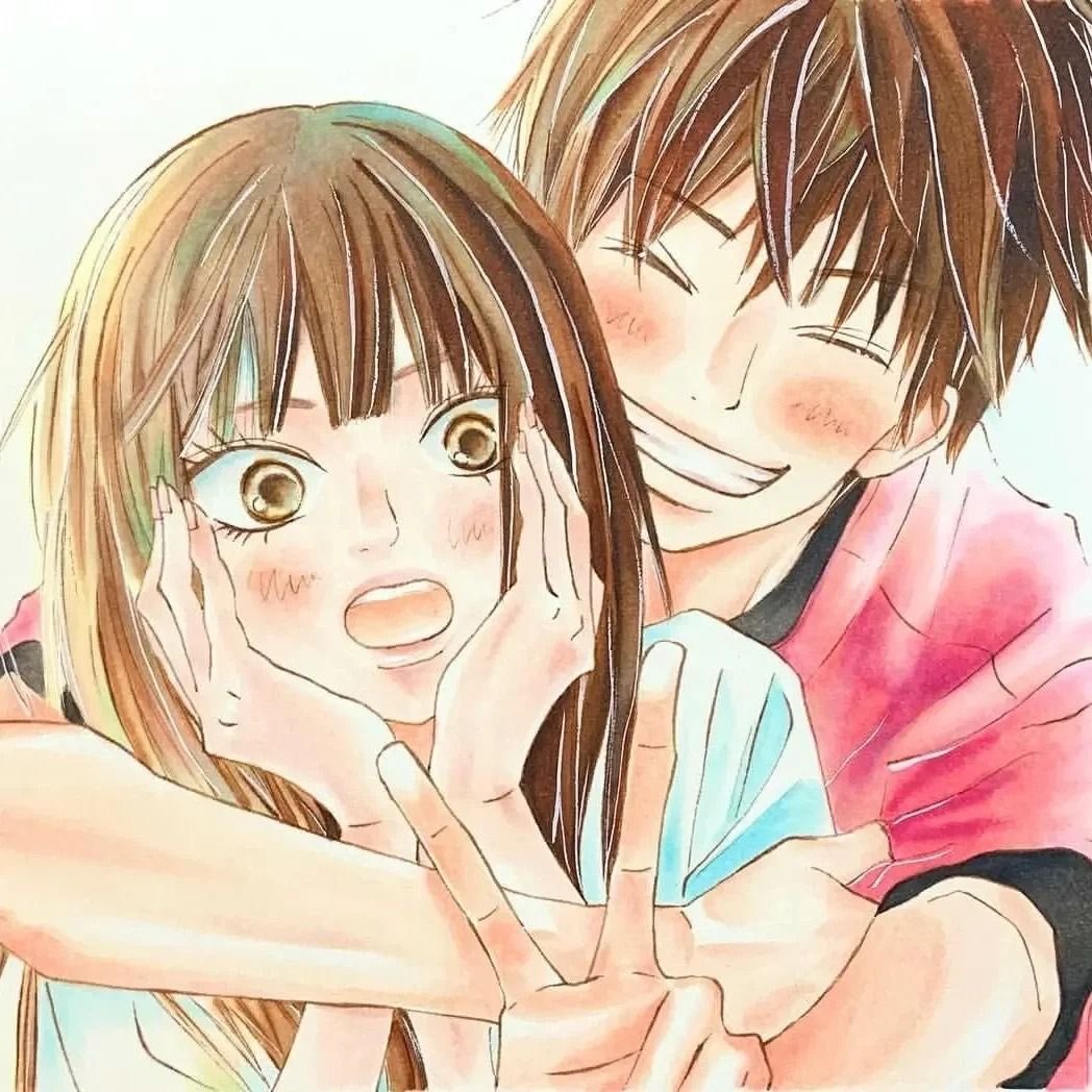 pompmopurin's tweet photo. 2️⃣ #oDEyREVIEWS KIMI NOO TODOKE >_____<

walaupun awalnyA rada seloww bangeet aku grown to like the charcaters so much. i feel like i gRew up w them :33 anime nya gasebanding anjir ama manganya… manga nya bonus dapet cute drawings of them hehhe terus bisa baca ngocehaan authorr https://t.co/FkM4Pbrbnb