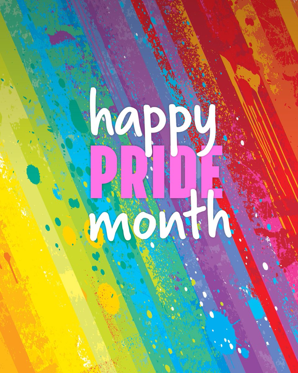 HAPPY PRIDE MONTH  🏳️‍🌈

This month, and every month, let's celebrate love, acceptance, and equality.
