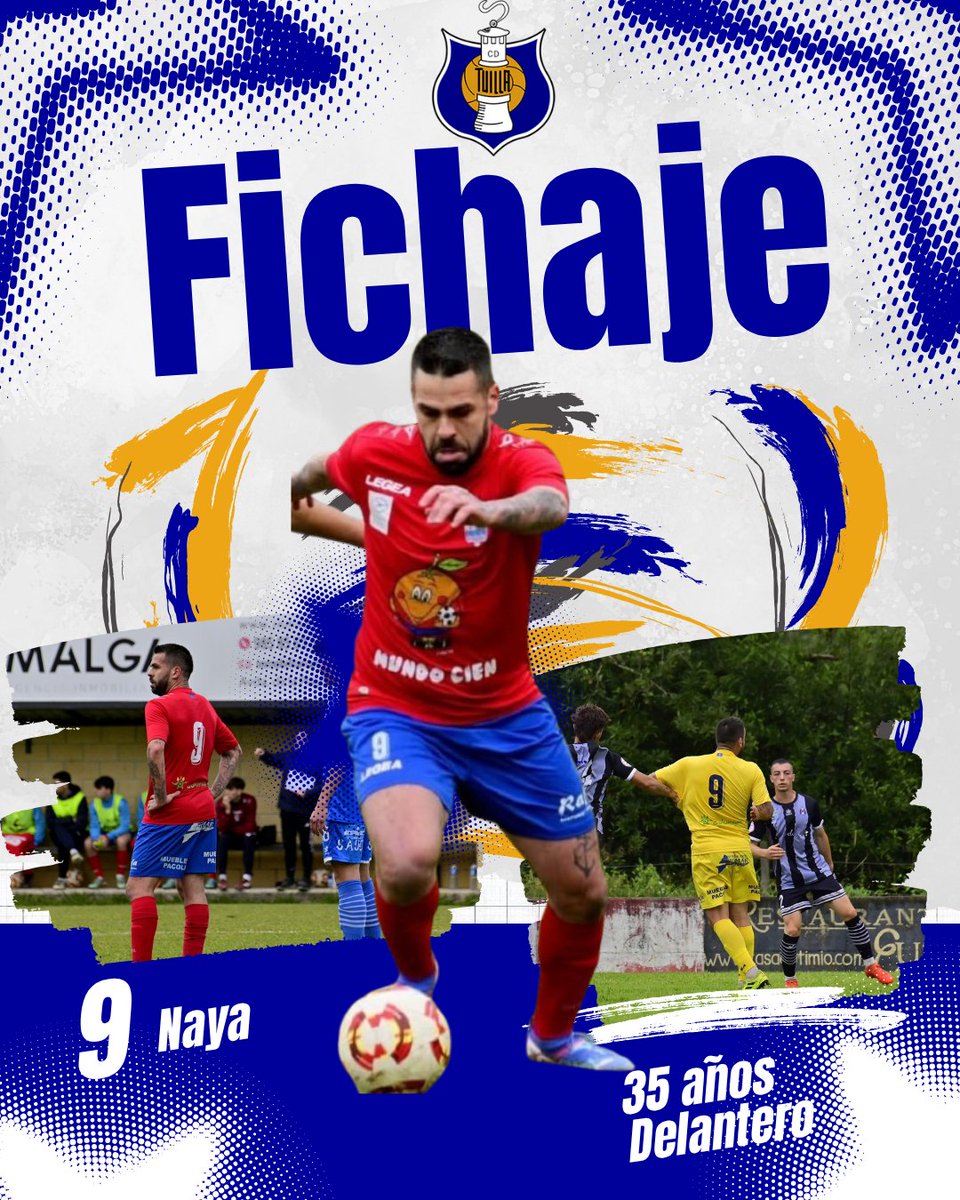Fichaje: Naya, delantero centro, procedente del CD Colunga, nuevo jugador dinamitero. Bienvenido Naya!!!