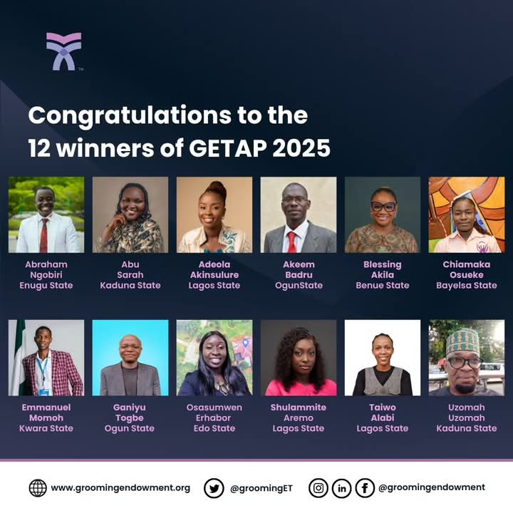 I feel greatly honoured to be selected as one of the winners for the 2025 GETAP Awards.
Thank you Grooming Endowment Trust for this honour.
It is indeed a privilege sharing the award podium alongside great educators.