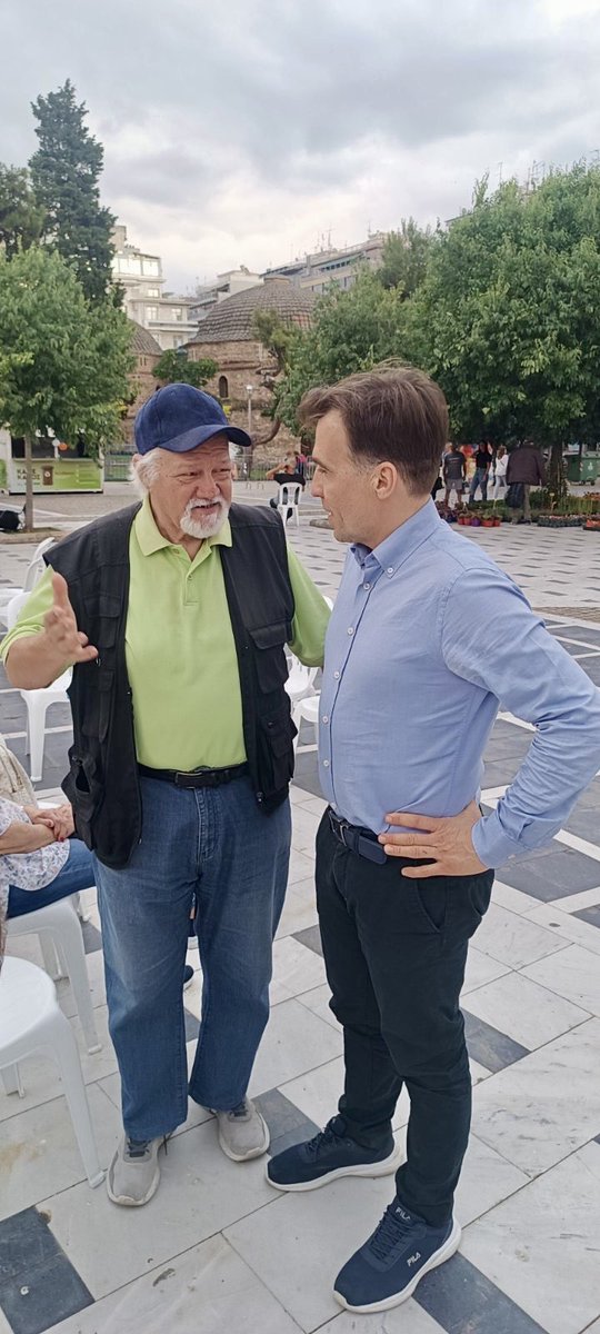 Στην Πλατεία Αριστοτέλους για τα 96 χρόνια Λαϊκών Αγορών. Δίπλα στους παραγωγούς που στηρίζουν την ποιότητα, τη διαφάνεια &amp; την τοπική οικονομία. Τιμή &amp; ευθύνη να είμαστε μαζί τους.
#ΛαϊκέςΑγορές #Θεσσαλονίκη #ΤοπικήΠαραγωγή #ΔίπλαΣτονΠολίτη