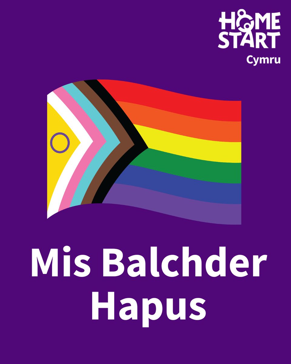🌈 Mis Balchder Hapus gan Home-Start Cymru! 🏳️‍🌈

Yn ystod Mis Balchder, rydym yn dathlu cariad, teulu, a chryfder cymuned mewn holl amrywiaeth hyfryd. 

Rydym yn sefyll gyda'r gymuned LHDTQ+oherwydd mae pob teulu yn haeddu teimlo’n ddiogel, yn cael cefnogaeth ac yn weladwy.🏡