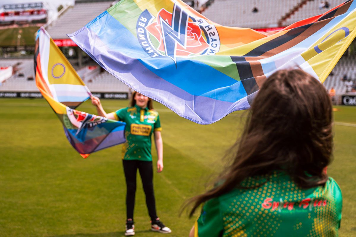 lancscricket's tweet photo. ๐ธ Great to have our first @VitalityBlast double header @EmiratesOT yesterday! We hope everyone had a great day!
T20 tickets โก๏ธ https://t.co/WY65oMLB23
โก #StrikeTogether | ๐ #PrideFixture https://t.co/nBDyONLD2M