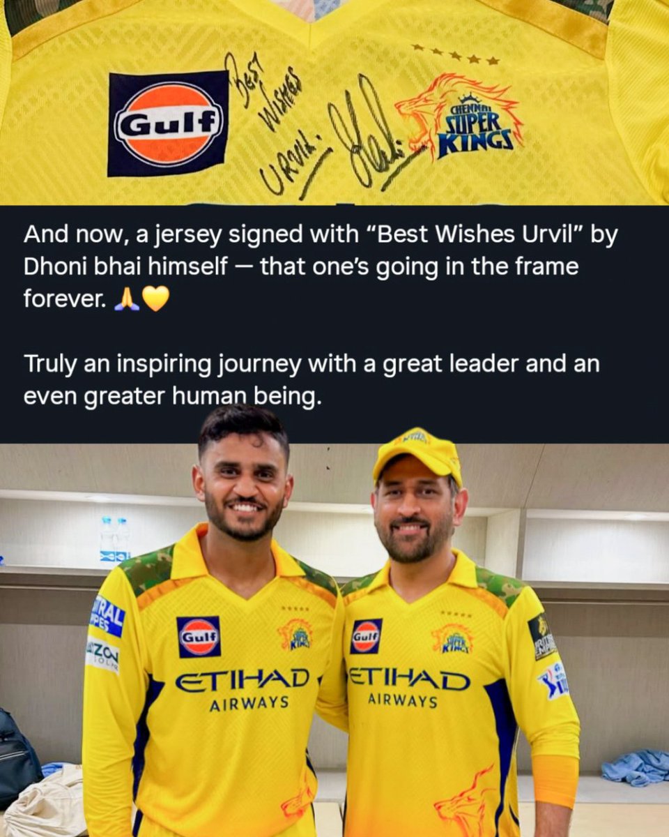 Moments to be framed for Urvil 💛 

#MSDhoni #WhistlePodu #CSK