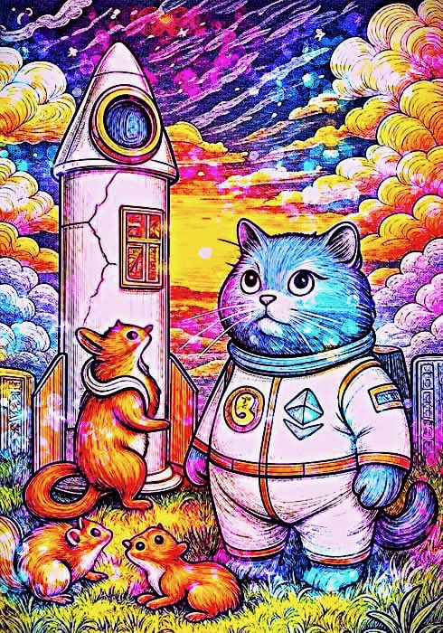 Bjaxy_'s tweet photo. 📈 MISHO’S 3 RULES FOR SUCCESS:
1. Be cute 😼
2. Fly fast 🚀
3. Never sell before Mars 🌌
Your financial advisor could never.
#MISHO #SolanaGems #ToTheMoonAndBeyond
#Crypto https://t.co/5lMpNstsPS