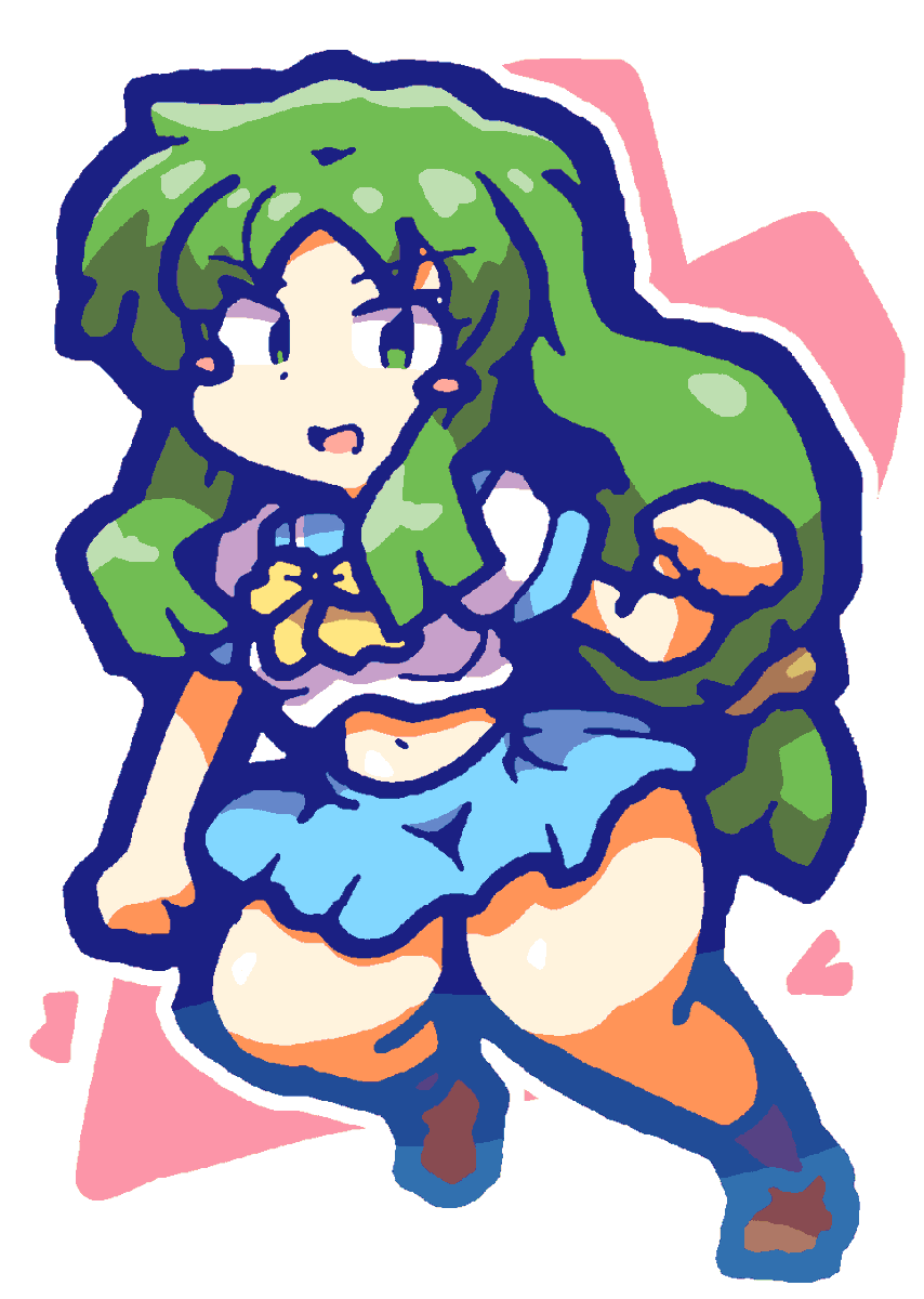 色々ついでに描いてたでろでろ道中のコスプレヤエちゃん きらめきの服編