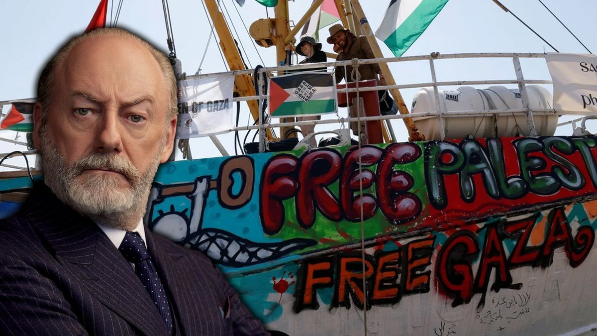 🔴'Game of Thrones' dizisinin yıldızı Liam Cunningham, İtalya'dan Gazze'ye giden yardım gemisinde yer aldı

'Eğer saldırıya uğrarsak bilmenizi istiyorum; bu bir çatışma değil yalnızca saldırı olacak'

gercekgundem.com/dunya/dunyaca-…