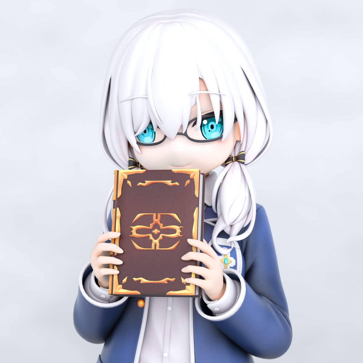 「ポーズとか表情が良く見えるカメラアングルとかなかなか難しいかった…」|InabaTewi@にじそ07・wf2023sのイラスト