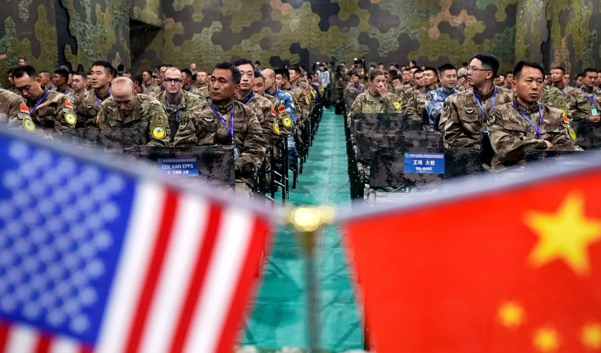 🚨 BREAKING : "Il segretario della Difesa degli Stati Uniti pronto a 'combattere e vincere' contro la Cina, esorta gli alleati ad aumentare la spesa per la difesa"