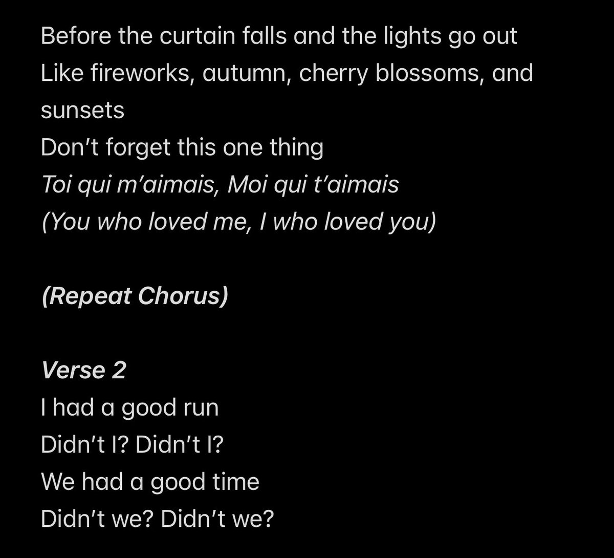 louise_verseau's tweet photo. Parade - B.I (lyrics english translation)
#비아이 #BI @shxx131bi131 https://t.co/opOj9njnfb