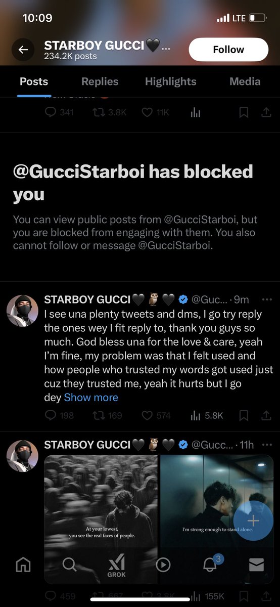 YourMemeLawyer's tweet photo. This scammer @GucciStarboi don block me😹😹😹😹
He can’t take the heat😹😹 https://t.co/qSzdRvF39R