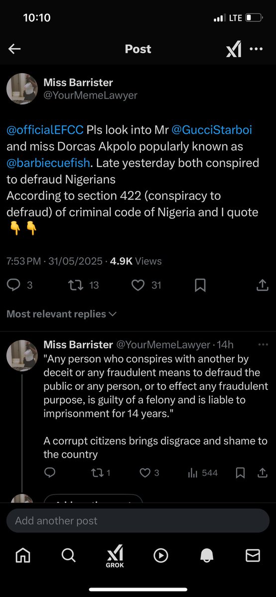 YourMemeLawyer's tweet photo. This scammer @GucciStarboi don block me😹😹😹😹
He can’t take the heat😹😹 https://t.co/qSzdRvF39R