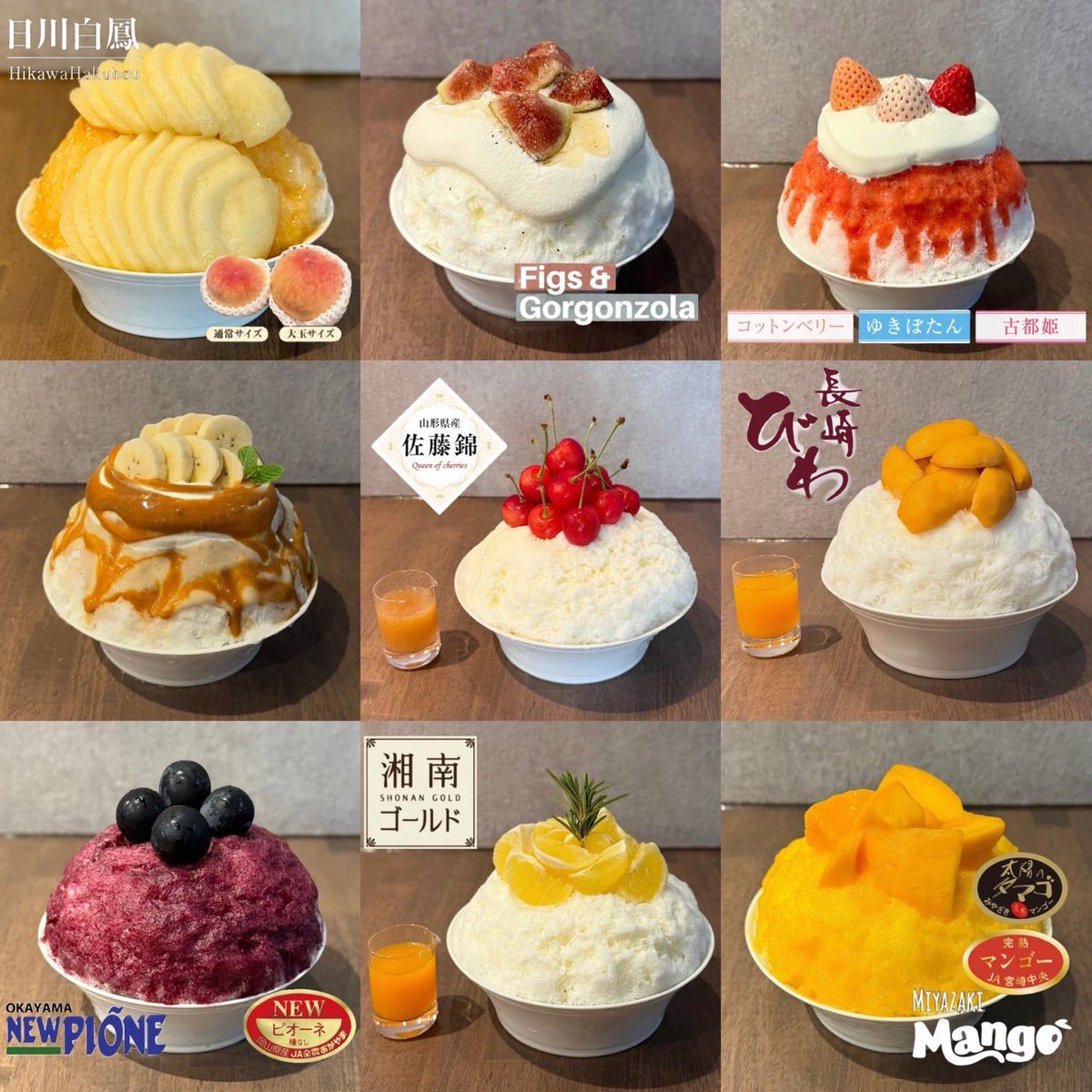 乃木坂46一ノ瀬美空ちゃんが食べてた「果実と氷岩澤 麻布十番本店」の