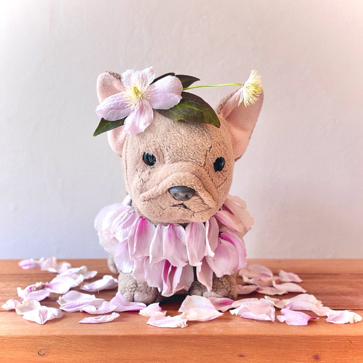What do you think?
I made the Clematis Dress!!🌸

🐕 #Walnut_Wardrobe 【#06】