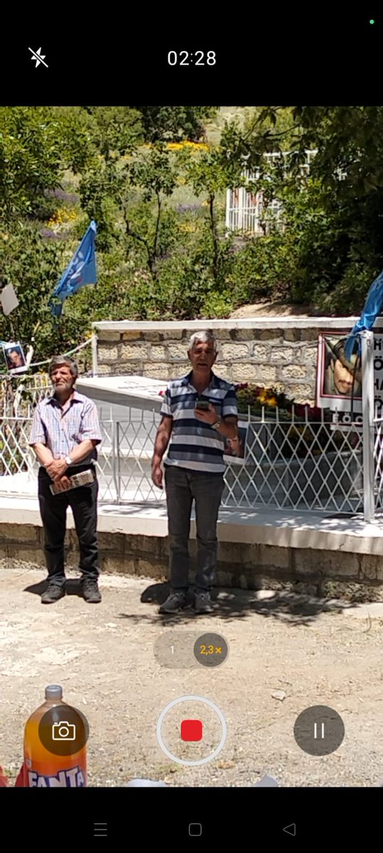 SOLPartiHozat's tweet photo. Devrimci Önderimiz  Hüseyin Cevahiri Mezarı Başında Andık https://t.co/JmHY1D15T0