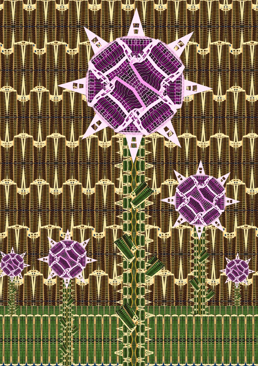 zonetect's tweet photo. Hello, June! We're blooming in structure.
From Miami’s skyline to a digital garden of symmetry, two new floral formations enter the #NeoStructures collection:
🌻Solar Sentience – A golden sunflower
🌸Concrete Garden No. 5 – Five pixel-petaled flowers
Architecture doesn’t grow wild—until now.
https://t.co/6T4I3wndfX
#XRP #XRPL #XRPCommunity #NFTartist #DigitalArtist #Photo #GoodMorning #Building #Architecture #Flowers #art #artwork #Yellow #Miami #Designer