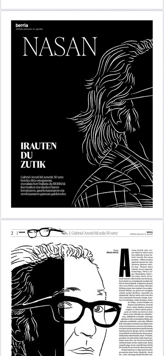 karmelo landa (@karmelolanda) on Twitter photo Gabriel ARESTI gaurko BERRIAn barne-koaderno berezian, NASAN. Irakurgai bikain ugari, Iñigo Astiz kazetari eta poetaren azterketa luze sakonetik hasita.<a href="/berria/">Berria.eus</a> <a href="/naziogintza/">@naziogintza</a> #GabrielAresti Gabriel ARESTI gaurko BERRIAn barne-koaderno berezian, NASAN. Irakurgai bikain ugari, Iñigo Astiz kazetari eta poetaren azterketa luze sakonetik hasita.<a href="/berria/">Berria.eus</a> <a href="/naziogintza/">@naziogintza</a> #GabrielAresti