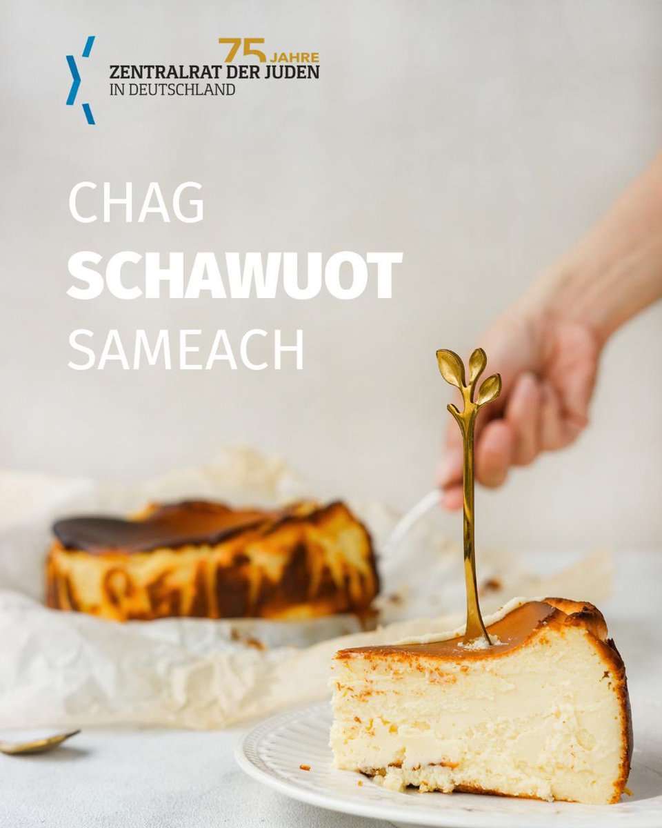 ZentralratJuden's tweet image. Heute Abend beginnt das jüdische Wochenfest Schawuot. Wir wünschen allen Jüdinnen und Juden chag schawuot sameach!