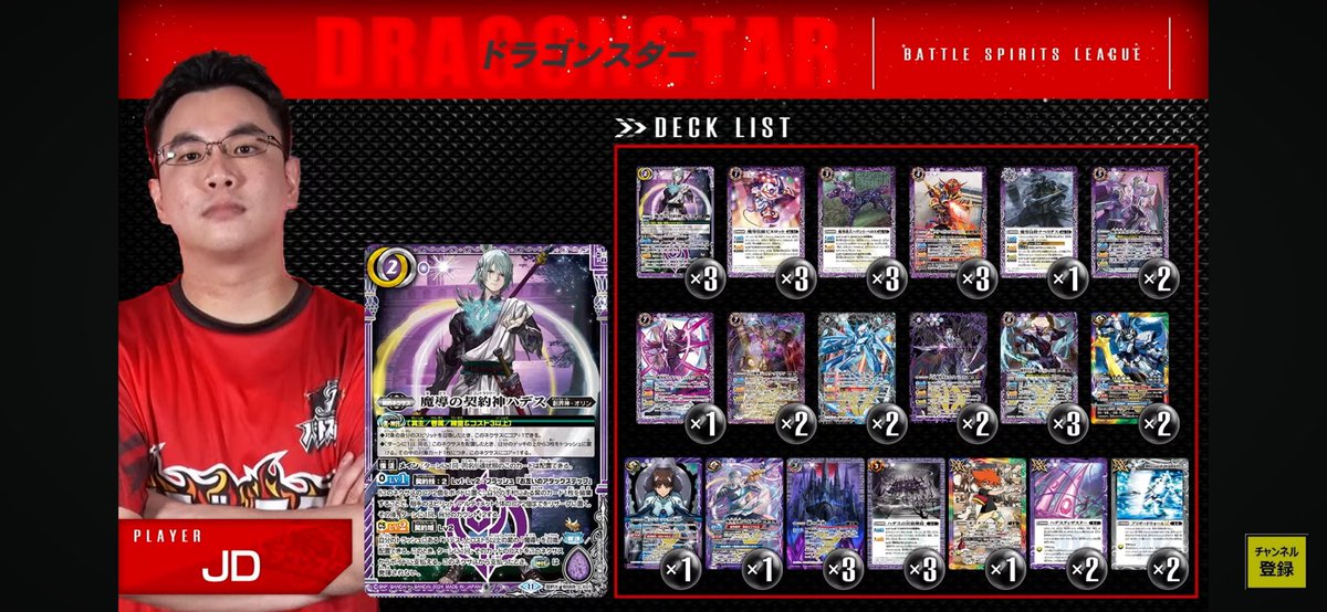 バトスピリーグお疲れ様でした！
プレイ中ほんまに「負けた…」って思いましたがなんとか次に繋がりました！
今期のドラスタはほんまに強いんで皆さん応援よろしくお願いします！

#バトスピリーグ