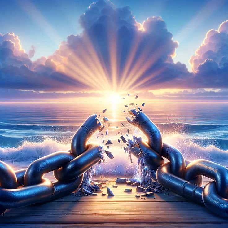 Religion ties you down, but Jesus sets you free.