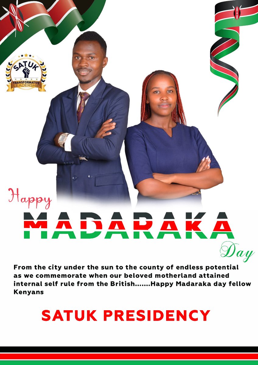 Happy Madaraka Day Fellow Kenyans