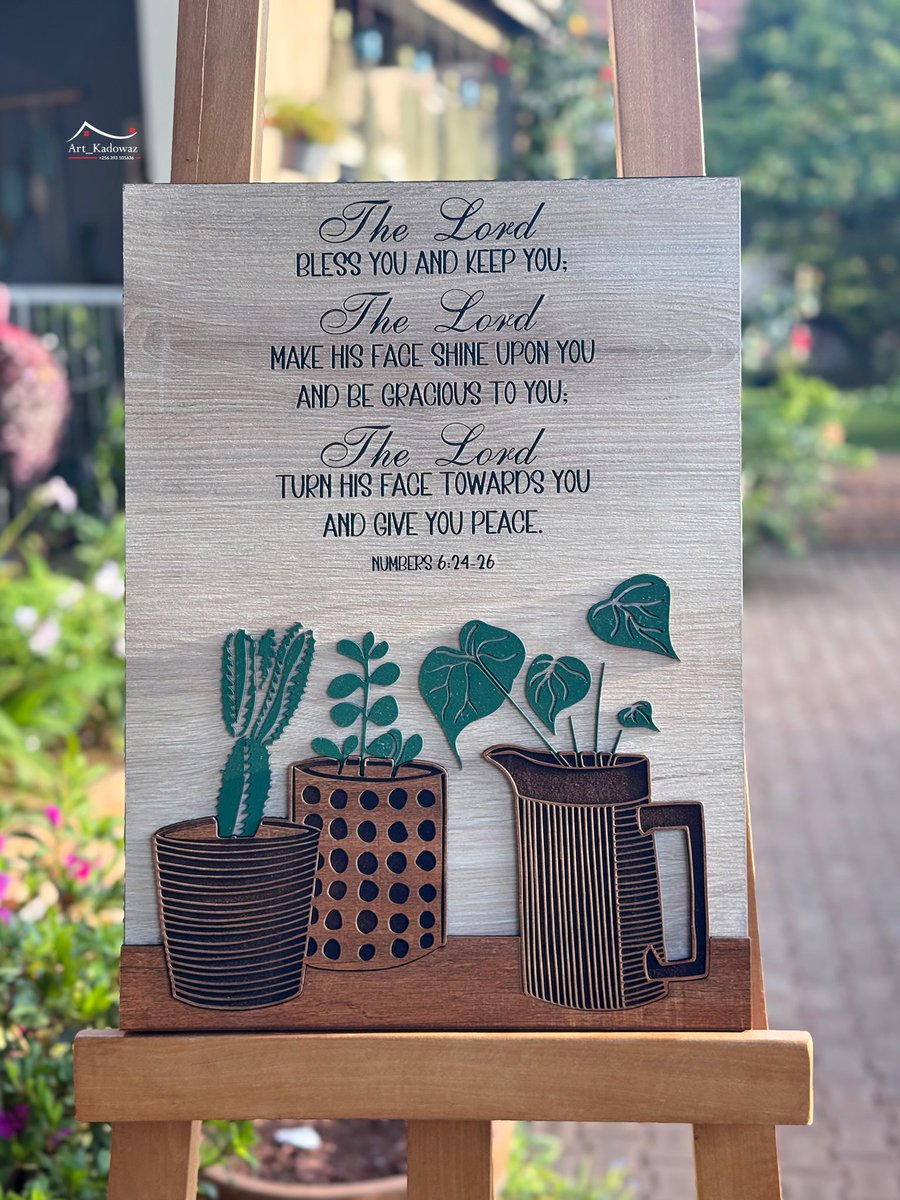 “The Lord bless you and keep you…” — Numbers 6:24-26 🌿

As we step into June, may these words be more than a blessing—may they be your anchor, your peace, your promise. 💛
This handcrafted piece is a gentle reminder that even in the busyness of life, His face is still turned