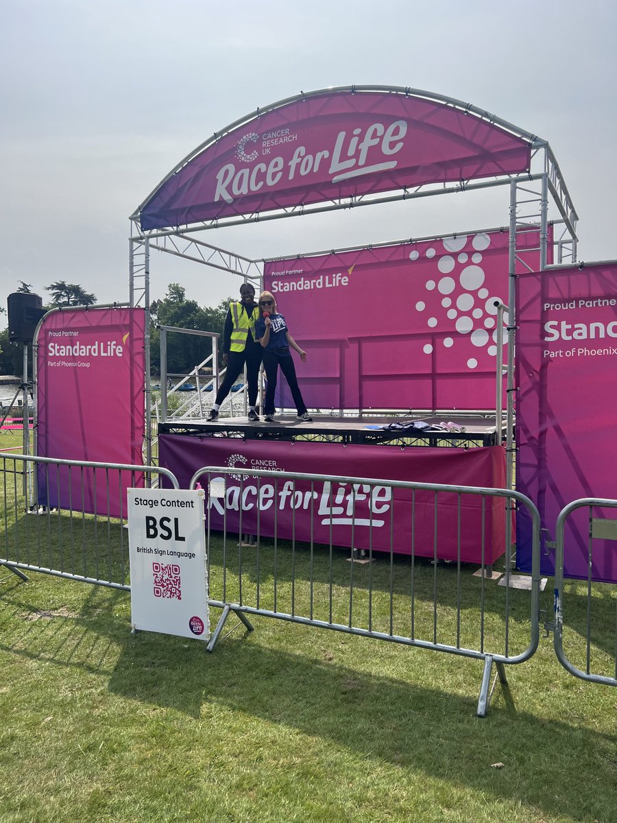 It’s a beautiful morning at #DunorlanPark in #TunbridgeWells for 3k and 5k ⁦⁦<a href="/raceforlife/">Race for Life</a>⁩ . There’s still time to come down and join us for an 11am start! Look forward to seeing you! X