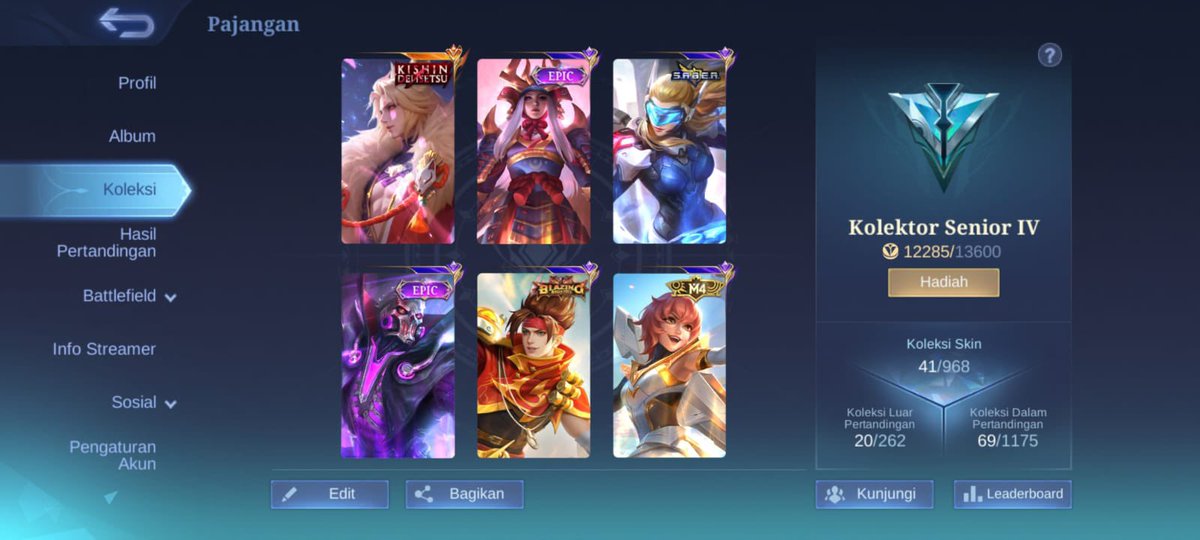 ajfter's tweet photo. WTS akun untuk kompe now immo, smurf immo, wr bagus, pure wr rank, WR CL : 85%, WR Rank : 77%, harting angkut, langsung ajuin harga via wa, bisa rekber store famous. wr hero 80+++, ada skin lance kishin, akun gold/jung, safe, akun pribadi #zonauang https://t.co/5BcLOYEfAQ
