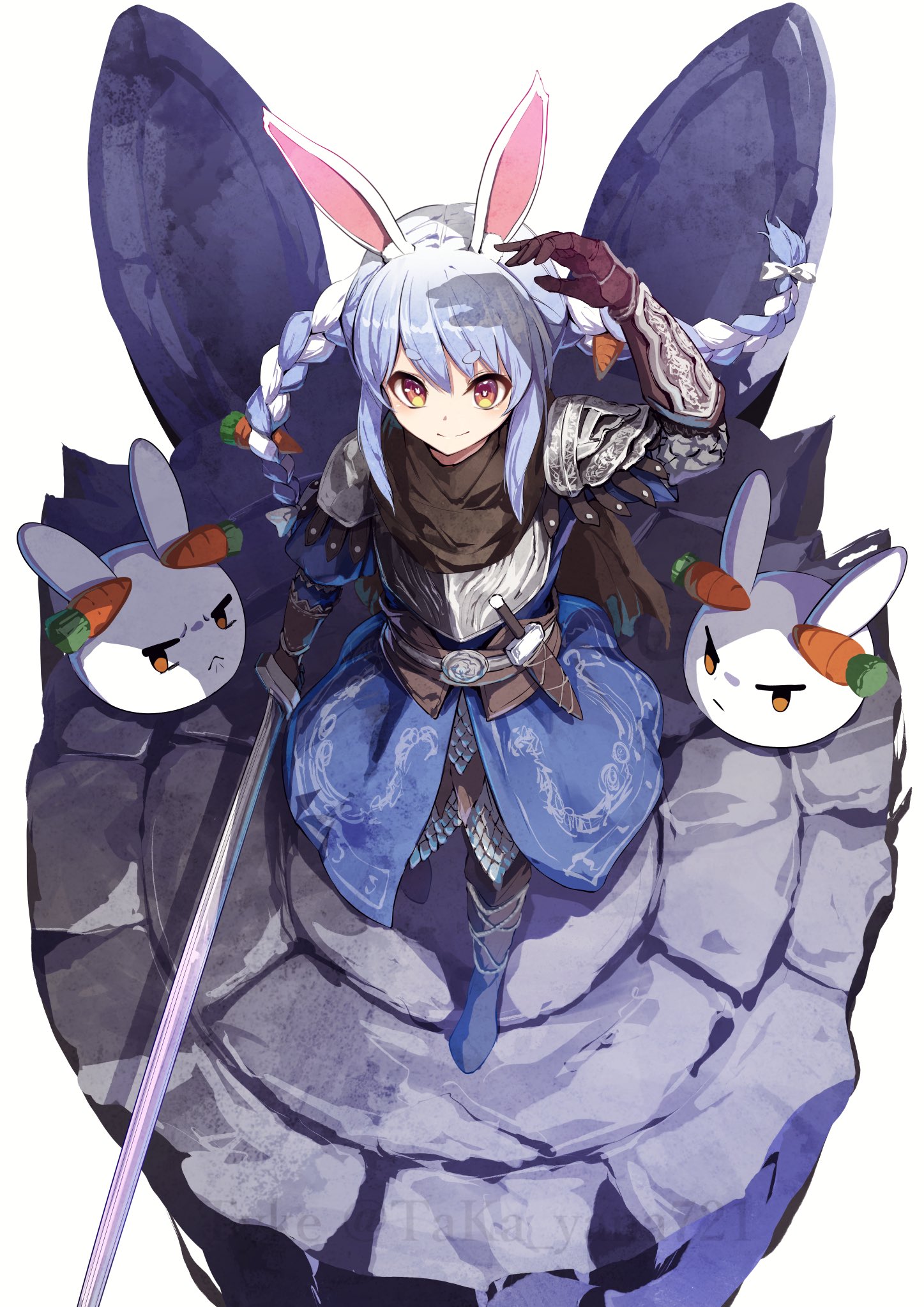 アイコラ Twitter ドラクエバーバラ 兎田ぺこら👯‍♀️ホロライブ3期生 (@usadapekora) / X