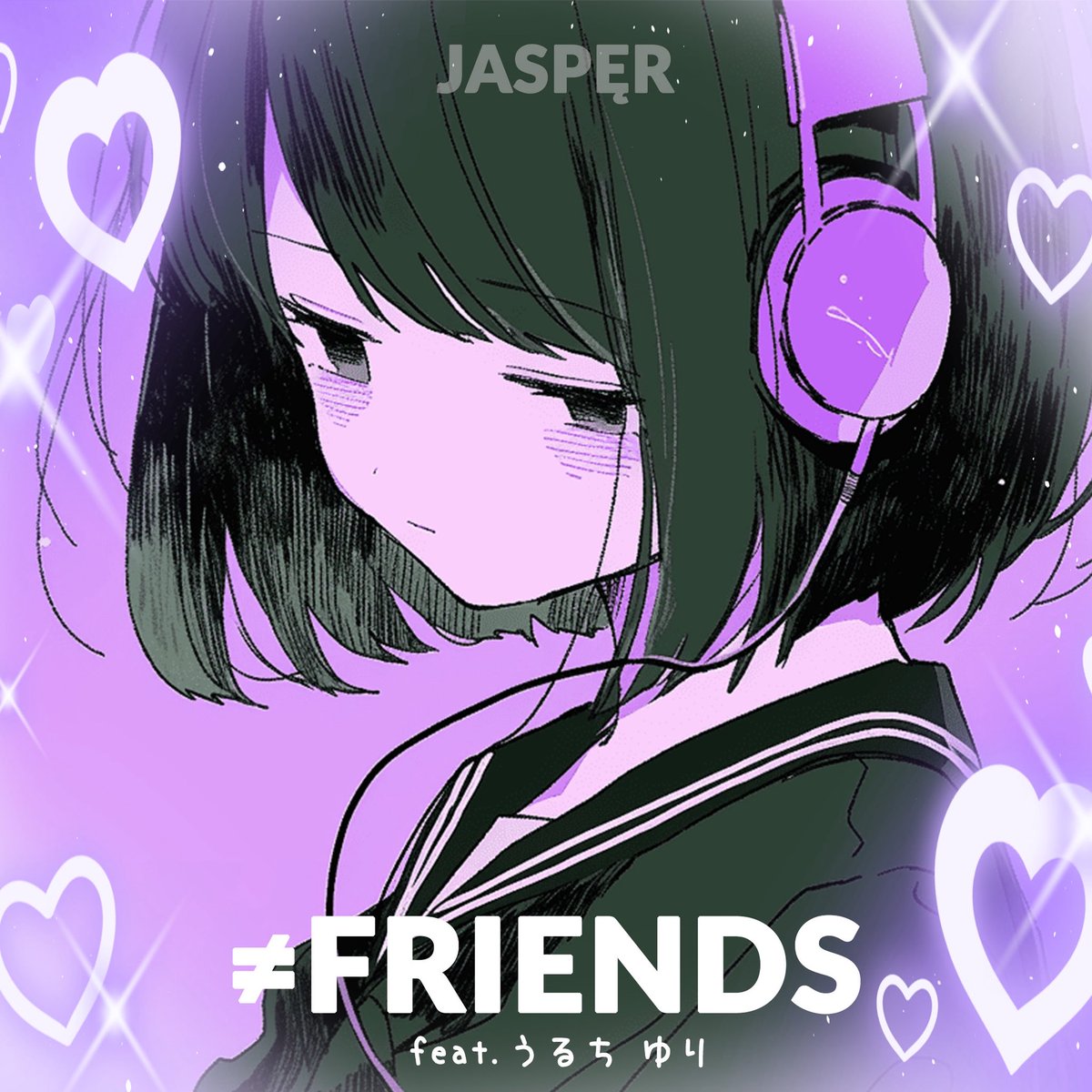 jas_permusic's tweet image. 👾新曲配信スタート👾
JASPĘR 最新曲『≠FRIENDS (feat. うるちゆり)』がDL/STREAMING配信されました!
(@yuri_uruchi )
◆各配信サイトはこちら↓
linkco.re/GzCfX08Z
いっぱい聴いてね💜
