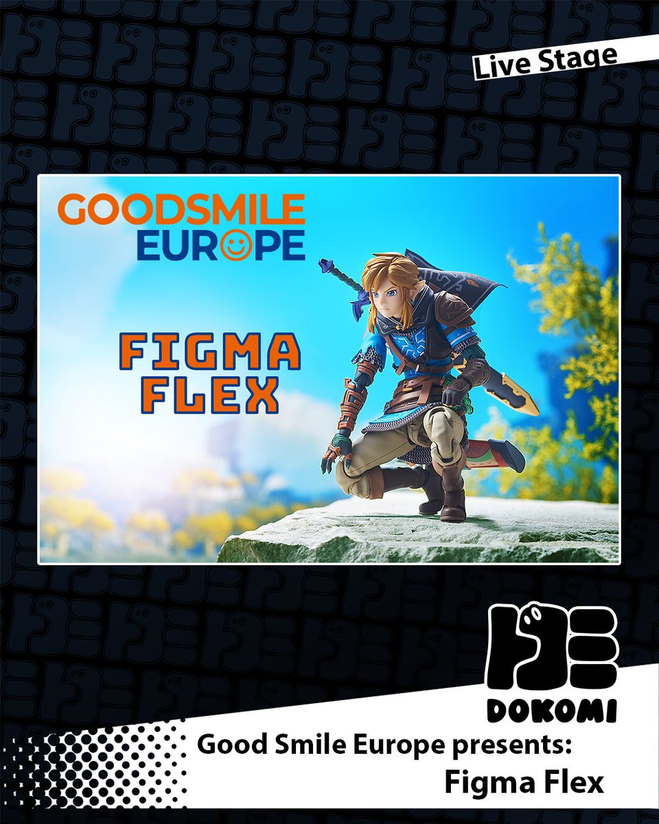 🎤 Good Smile Europe presents: Figma Flex!

Get ready to strike a pose! 💪
In this fast-paced stage competition, participants must recreate the exact pose of a Figma figure shown on screen using the physical figure in front of them.

⏱️ Speed and accuracy are key!
The quicker and