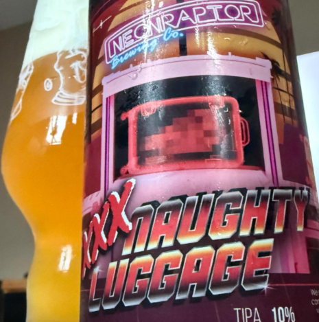 jabisfab's tweet photo. My Beer of the Month and Beery Stats - May 2025 - XXX Naughty Luggage 10% by @neonraptorbrew bought from @TremblingMad 

🔗https://t.co/oxROLirhfP https://t.co/MUx8A05bP0
