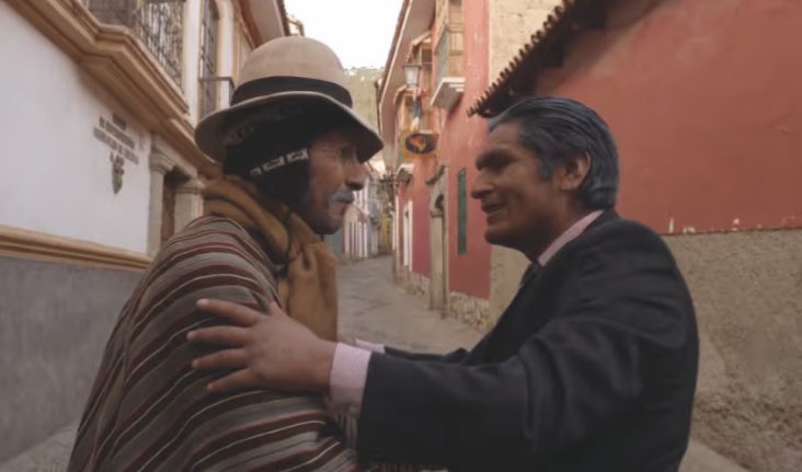 金土日の3日間、松本CINEMAセレクトの特集上映「ウカマウ集団60年の全軌跡」でスタッフ・ワークを行いながら『第一の敵』、『人民の勇気』、『30年後 -ふたりのボリビア兵-』の3作品を鑑賞。ウカマウ集団、わけてもホルヘ・サンヒネスという比類なき映画作家を初めて知ることができた貴重な週末。