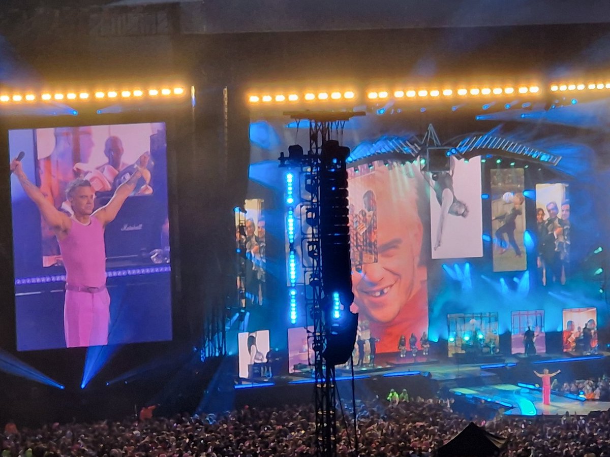 A week of gigs this week, each very different. First up, <a href="/robbiewilliams/">Robbie Williams</a> at Murrayfield. As Robbie himself said, it wasn't cool, but he certainly did entertain us!