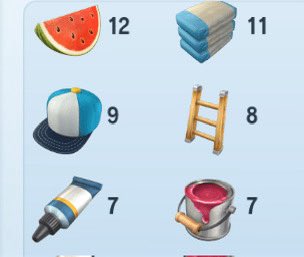 33box5611's tweet photo. 接着剤、塗料、スイカ🍉
慢性的に不足問題
アサインメントがマンネリ化のせい😭
 #シムシティビルドイット https://t.co/JCIYkvshzK