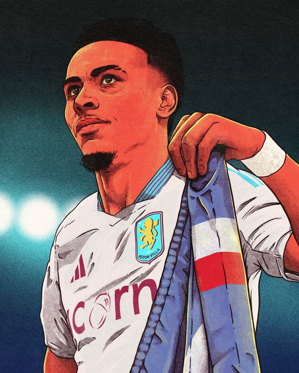 UTWStudio's tweet image. Rogers in Paris 📍 🥶✏️ 

Shame not to have made the CL again next season but the memories will last a lifetime. Rogers putting us 1 up in PSGs backyard being one of my favourites. Guy’s a joke 🔥

#illustration #ChampionsLeague #avfc