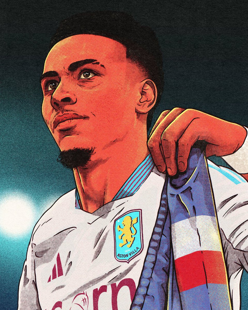 UTWStudio's tweet image. Rogers in Paris 📍 🥶✏️ 

Shame not to have made the CL again next season but the memories will last a lifetime. Rogers putting us 1 up in PSGs backyard being one of my favourites. Guy’s a joke 🔥

#illustration #ChampionsLeague #avfc