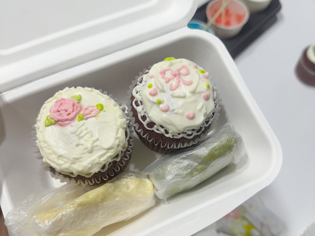 컵케이크를 만들어요🌷