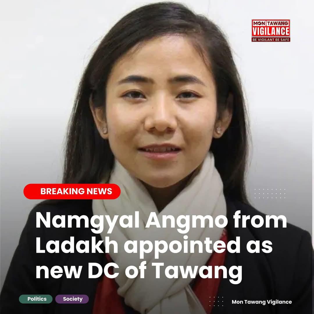 abbas_razvii's tweet photo. Namgail Angmo R/O Nimoo village Leh appointed as Deputy commissioner Tawang ( Arunachal Pradesh)
Heartiest congratulations and proud moment for Ladakh.@lg_ladakh @DGP_Ladakh @airnewskargil @ANI https://t.co/1WTKmDAiLP