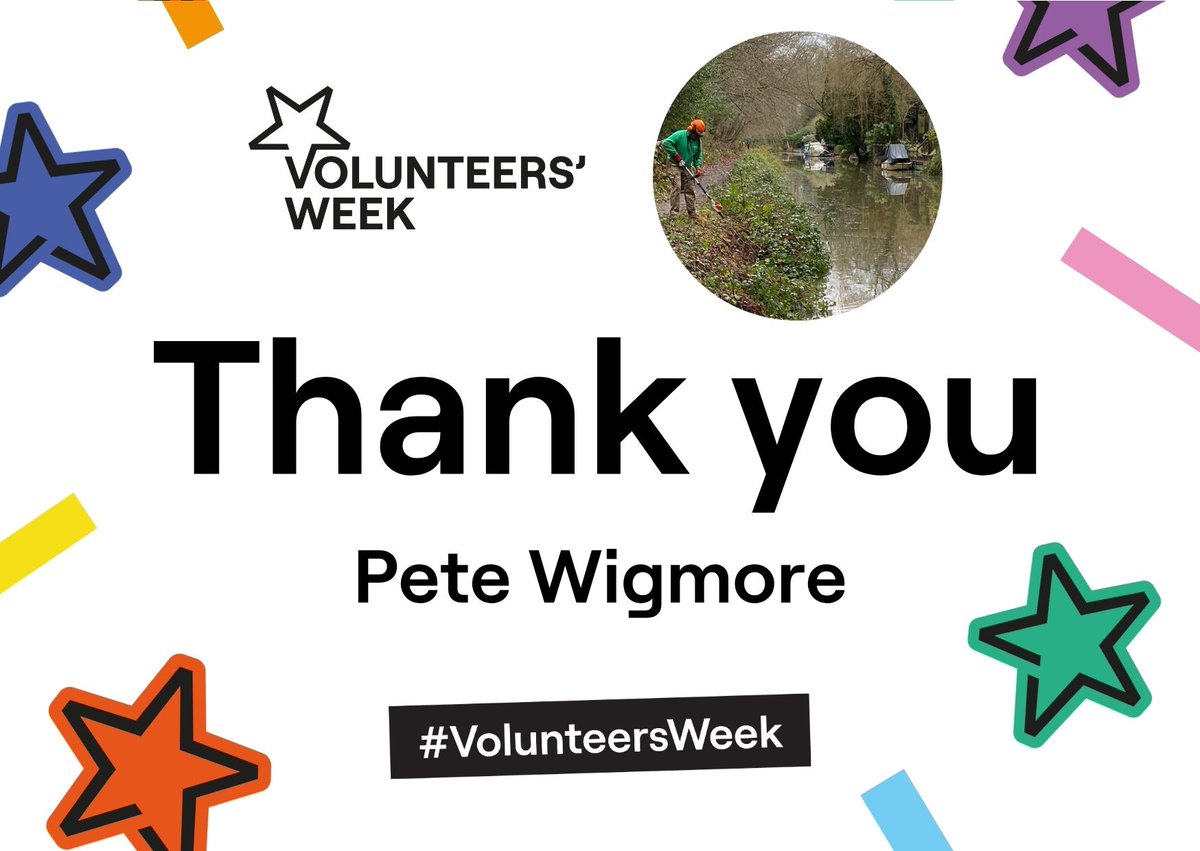 Meet Pete Wigmore
Pete skippers the workboat and leads Tuesday teams - keeping the #BasingstokeCanal flowing and looking great. 💪
#VolunteersWeek
Help out 👉 tinyurl.com/43uwpuyw