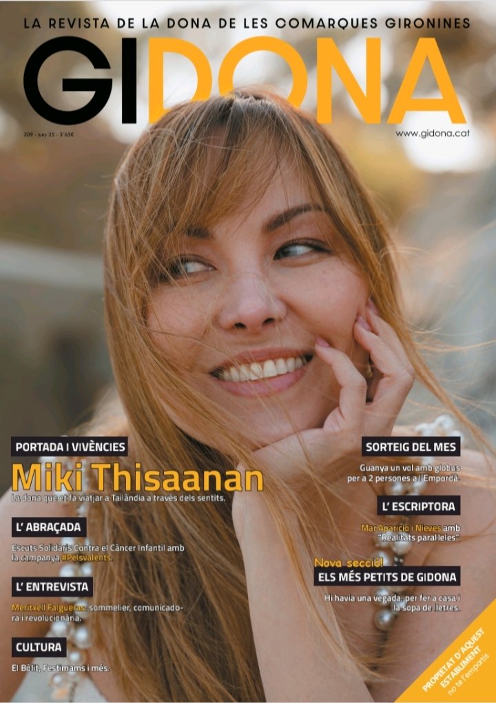 Reportatge a la revista GiDona <a href="/gidona_revista/">REVISTA GIDONA</a> del meu segon llibre de relats Realitats paral.leles II. #revistagidona #novetatlitetària