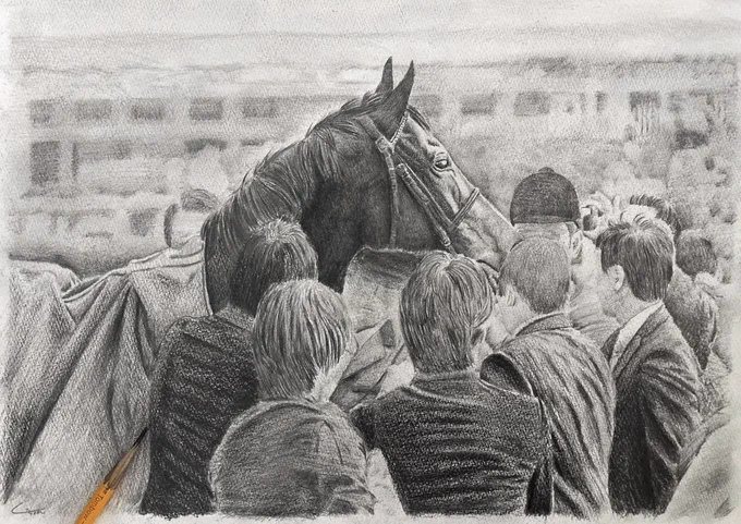 『 祝福 』
いつも以上の特別な気持ちを胸に刻み、また次の一年も競馬を楽しみたい
#日本ダービー 