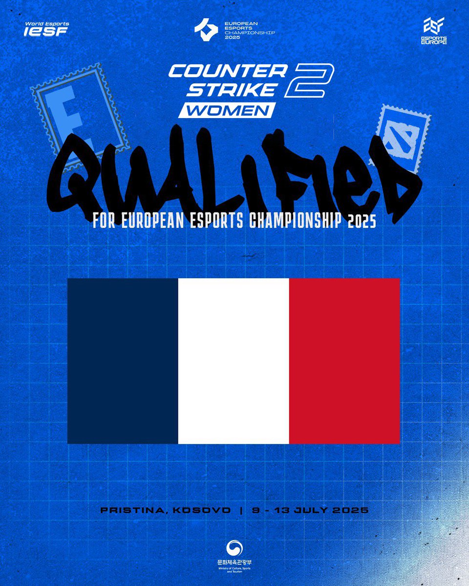 Déjà qualifiée, l'équipe de France (<a href="/ZerancePartout/">Zerance</a> / <a href="/ffjv_officiel/">FFJV : Fédération Française de Jeu Vidéo</a>) 🇫🇷 joue pour être tête de série numéro 1 des championnats d'Europe !

Quart de finale dans 10 minutes contre les Pays-Bas 🇳🇱, en duo avec <a href="/JawedCS/">Jawed</a> !

twitch.tv/FFJV_Officiel
twitch.tv/jawedcs