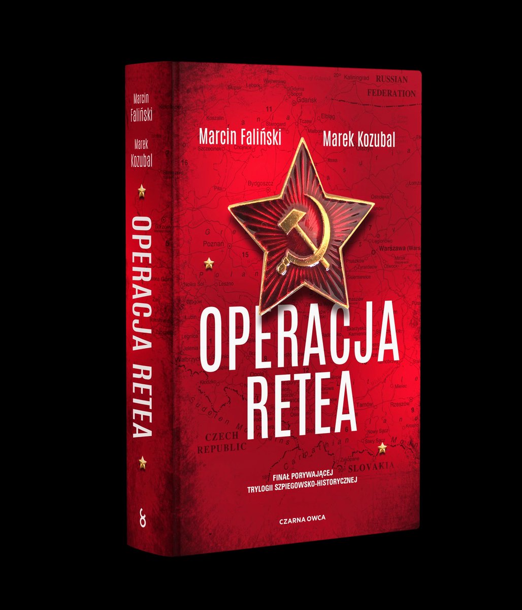 marcinfalinski's tweet photo. @michaldworczyk Polecam raczej moją z @marek_kozubal powieść #OperacjaRetea. Zbieżność zdarzeń  nieprzypadkowa https://t.co/dv4nKkHdTY